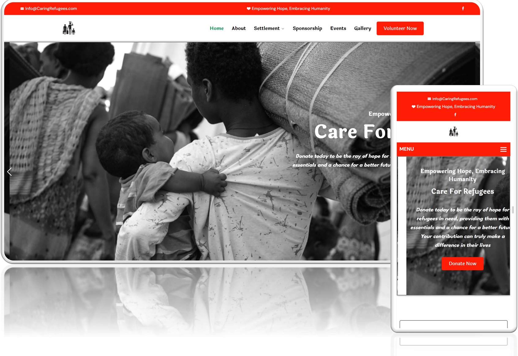 Building Bridges: Witness the progress in Care for Refugee Website Development in Halifax