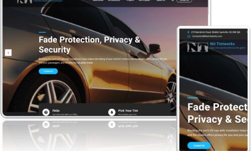 Nu-Tintworks-Website-project